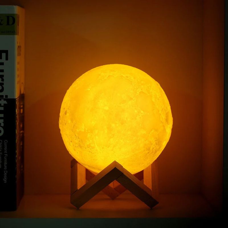 3d Moon Lamp - Bring Your Moon Closer to Your Heart 🌙❤️
