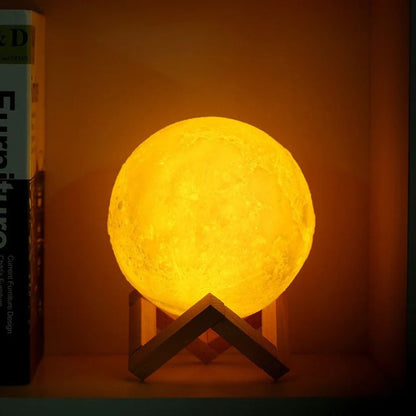 3d Moon Lamp - Bring Your Moon Closer to Your Heart 🌙❤️