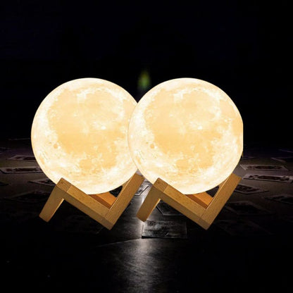 3d Moon Lamp - Bring Your Moon Closer to Your Heart 🌙❤️