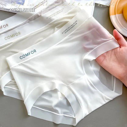 Ice Silk Ultra-Thin Women's Panties [ Pack of 3 ]