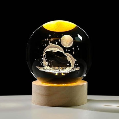 3D Moon Crystal Ball – The Perfect Gift for Loved Ones