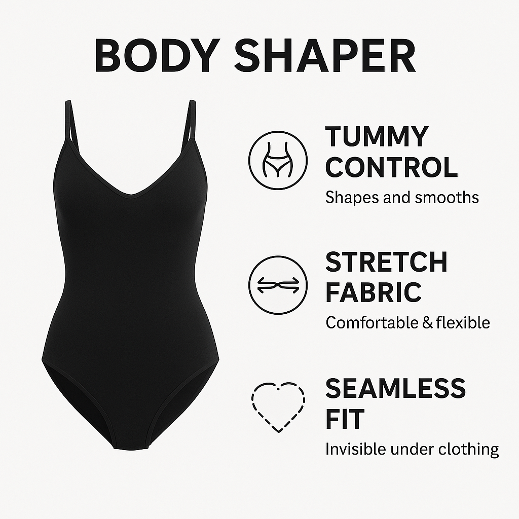 Tummy Control Body Shaper for Women – Buy 1 Get 1 Free